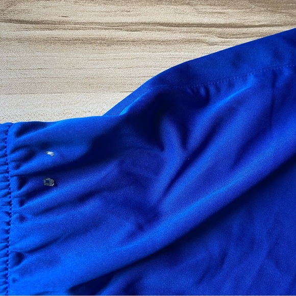 Nike Athletic Shorts Dri Fit Mens Small Blue Pockets Drawstring Basketball Gym - Picture 6 of 6